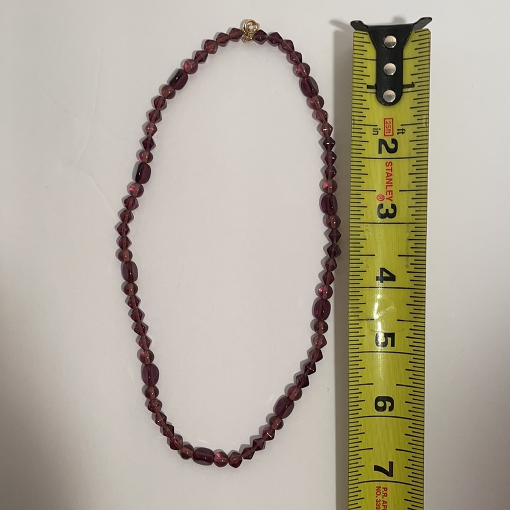Vintage Amethyst Necklace - Picture 7 of 7